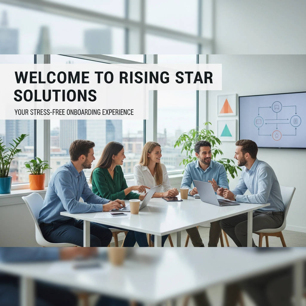 Welcome To Rising Star Solutions: Your Stress-Free Onboarding Experience